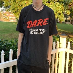 *THRIFTED* D.A.R.E Vintage Tee